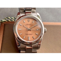 ロレックスコピー オイスター・パーペチュアル（Oyster Perpetual）31mm 277200“ピンクゴールド・ダイヤル＋シルバー・バーインデックス＋ポリッシュベゼル＋316Lスチールブレスレット” レディース専用モデル