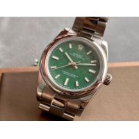 ロレックスコピー オイスター・パーペチュアル（Oyster Perpetual）31mm 277200“グリーン・ダイヤル＋シルバー・バーインデックス＋ポリッシュベゼル＋316Lスチールブレスレット” レディース専用モデル