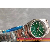 ロレックスコピー オイスター・パーペチュアル（Oyster Perpetual）31mm 277200“グリーン・ダイヤル＋シルバー・バーインデックス＋ポリッシュベゼル＋316Lスチールブレスレット” レディース専用モデル