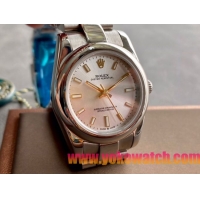 ロレックスコピー オイスター・パーペチュアル（Oyster Perpetual）31mm 277200“ホワイト・ダイヤル＋ゴールド・バーインデックス＋ポリッシュベゼル＋316Lスチールブレスレット” レディース専用モデル