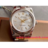 ロレックスコピー オイスター・パーペチュアル（Oyster Perpetual）31mm 277200“ホワイト・ダイヤル＋ゴールド・バーインデックス＋ポリッシュベゼル＋316Lスチールブレスレット” レディース専用モデル