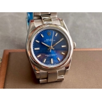 ロレックスコピー オイスター・パーペチュアル（Oyster Perpetual）31mm 277200“ブルー・ダイヤル＋シルバー・バーインデックス＋ポリッシュベゼル＋316Lスチールブレスレット” レディース専用モデル