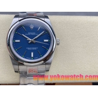 ロレックスコピー オイスター・パーペチュアル（Oyster Perpetual）41mm 124300“ディープブルー・ダイヤル＋シルバー・バーインデックス＋ポリッシュベゼル＋316Lスチールブレスレット” メンズ専用モデル