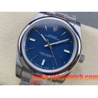 ロレックスコピー オイスター・パーペチュアル（Oyster Perpetual）41mm 124300“ディープブルー・ダイヤル＋シルバー・バーインデックス＋ポリッシュベゼル＋316Lスチールブレスレット” メンズ専用モデル