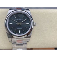 ロレックスコピー オイスター・パーペチュアル（Oyster Perpetual）41mm 124300“ダークグレー・ダイヤル＋シルバー・バーインデックス＋ポリッシュベゼル＋316Lスチールブレスレット” メンズ専用モデル