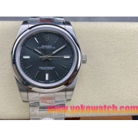 ロレックスコピー オイスター・パーペチュアル（Oyster Perpetual）41mm 124300“ダークグレー・ダイヤル＋シルバー・バーインデックス＋ポリッシュベゼル＋316Lスチールブレスレット” メンズ専用モデル