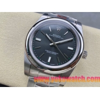 ロレックスコピー オイスター・パーペチュアル（Oyster Perpetual）41mm 124300“ダークグレー・ダイヤル＋シルバー・バーインデックス＋ポリッシュベゼル＋316Lスチールブレスレット” メンズ専用モデル
