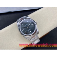 ロレックスコピー オイスター・パーペチュアル（Oyster Perpetual）41mm 124300“ダークグレー・ダイヤル＋シルバー・バーインデックス＋ポリッシュベゼル＋316Lスチールブレスレット” メンズ専用モデル
