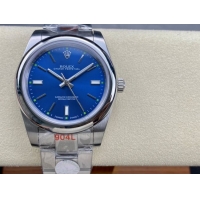 ロレックスコピー オイスター・パーペチュアル（Oyster Perpetual）41mm 124300“ヴィンテージブルー・ダイヤル＋シルバー・バーインデックス＋ポリッシュベゼル＋316Lスチールブレスレット” メンズ専用モデル