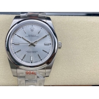 ロレックスコピー オイスター・パーペチュアル（Oyster Perpetual）41mm 124300“シルバー・ダイヤル＋シルバー・バーインデックス＋ポリッシュベゼル＋316Lスチールブレスレット” メンズ専用モデル