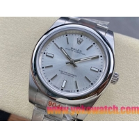ロレックスコピー オイスター・パーペチュアル（Oyster Perpetual）41mm 124300“シルバー・ダイヤル＋シルバー・バーインデックス＋ポリッシュベゼル＋316Lスチールブレスレット” メンズ専用モデル