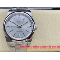 ロレックスコピー オイスター・パーペチュアル（Oyster Perpetual）41mm 124300“シルバー・ダイヤル＋シルバー・バーインデックス＋ポリッシュベゼル＋316Lスチールブレスレット” メンズ専用モデル