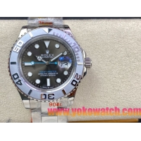 ロレックスコピー ヤット・マスター（Yacht-Master）40mm 126622“アイスブルー・アラビア数字インデックス＋細粒ベゼル仕上げ＋316Lスチールブレスレット” メンズ専用モデル