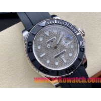 ロレックスコピー ヤット・マスター（Yacht-Master）40mm 126622RBR“ダイヤモンド・ダイヤル＋ステンレスケース＋セラミックベゼル＋ラバーブレスレット” メンズ専用モデル
