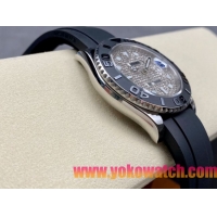 ロレックスコピー ヤット・マスター（Yacht-Master）40mm 126622RBR“ダイヤモンド・ダイヤル＋ステンレスケース＋セラミックベゼル＋ラバーブレスレット” メンズ専用モデル