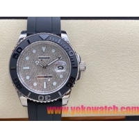 ロレックスコピー ヤット・マスター（Yacht-Master）40mm 126622RBR“ダイヤモンド・ダイヤル＋ステンレスケース＋セラミックベゼル＋ラバーブレスレット” メンズ専用モデル
