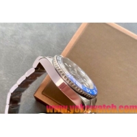 ロレックスコピー GMT-Master II（グリーンニッチ）41mm 126710BLNR“ブラック・ダイヤル＋ステンレスケース＋ブルーセラミックベゼル＋オイスターブレスレット” メンズ専用モデル