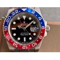 ロレックスコピー GMT-Master II（グリーンニッチ）41mm 126710BLNR“ブラック・ダイヤル＋ステンレスケース＋バイカラーアルミニウムベゼル＋オイスターブレスレット” メンズ専用モデル 