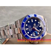 ロレックスコピー サブマリーナー（SUB）40mm 126610LB“ブルー・ベゼル＋ブルー・ダイヤル＋ステンレススチールケース＋オイスターブレスレット” メンズ専用モデル