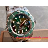 ロレックスコピー サブマリーナー（SUB）40mm 126610LN“グリーン・ベゼル＋グリーン・ダイヤル＋ステンレススチールケース＋オイスターブレスレット” メンズ専用モデル 