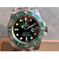 ロレックスコピー サブマリーナー（SUB）40mm 126610LN“グリーン・ベゼル＋グリーン・ダイヤル＋ステンレススチールケース＋オイスターブレスレット” メンズ専用モデル 