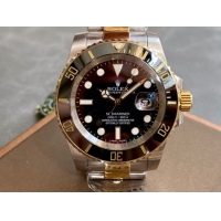 ロレックスコピー サブマリーナー（SUB）40mm 126613LN“間金・ブラック・ベゼル＋ブラック・ダイヤル＋ステンレススチール＆ゴールドケース＋オイスターブレスレット” メンズ専用モデル
