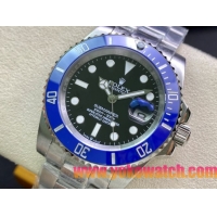 ロレックスコピー サブマリーナー（SUB）40mm 126610LN“新・ブルー・ベゼル＋ブラック・ダイヤル＋ステンレススチールケース＋オイスターブレスレット” メンズ専用モデル