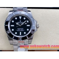 ロレックスコピー サブマリーナー（SUB）41mm 126610LN“無歴・ブラック・ベゼル＋ブラック・ダイヤル＋ステンレススチールケース＋オイスターブレスレット” メンズ専用モデル