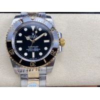 ロレックスコピー サブマリーナー（SUB）41mm 126613LN“間金・無歴・ブラック・ベゼル＋ブラック・ダイヤル＋ステンレススチール＆ゴールドケース＋オイスターブレスレット” メンズ専用モデル