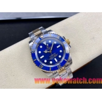 ロレックスコピー サブマリーナー（SUB）41mm 126613LB“間金・無歴・ブルー・ベゼル＋ブルー・ダイヤル＋ステンレススチール＆ゴールドケース＋オイスターブレスレット” メンズ専用モデル