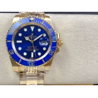 ロレックスコピー サブマリーナー（SUB）41mm 126618LB“全金・無歴・ブルー・ベゼル＋ブルー・ダイヤル＋ゴールドケース＋オイスターブレスレット” メンズ専用モデル