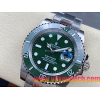 ロレックスコピー サブマリーナー（SUB）40mm “緑・無歴・グリーン・ベゼル＋グリーン・ダイヤル＋ステンレススチールケース＋オイスターブレスレット” メンズ専用モデル