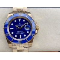 ロレックスコピー サブマリーナー（SUB）41mm 126618LB“全金・無歴・ブルー・ベゼル＋ブルー・ダイヤル＋ゴールドケース＋オイスターブレスレット” メンズ専用モデル