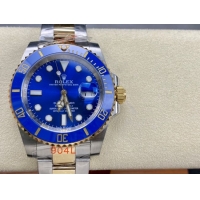 ロレックスコピー サブマリーナー（SUB）40mm 126613LB“間金・無歴・ブルー・ベゼル＋ブルー・ダイヤル＋ステンレススチール＆ゴールドケース＋オイスターブレスレット” メンズ専用モデル