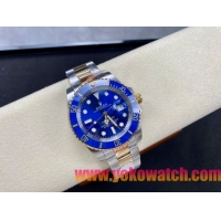 ロレックスコピー サブマリーナー（SUB）40mm 126613LB“間金・無歴・ブルー・ベゼル＋ブルー・ダイヤル＋ステンレススチール＆ゴールドケース＋オイスターブレスレット” メンズ専用モデル