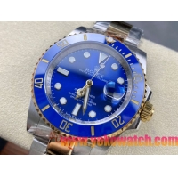 ロレックスコピー サブマリーナー（SUB）40mm 126613LB“間金・無歴・ブルー・ベゼル＋ブルー・ダイヤル＋ステンレススチール＆ゴールドケース＋オイスターブレスレット” メンズ専用モデル