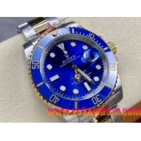 ロレックスコピー サブマリーナー（SUB）40mm 126613LB“間金・無歴・ブルー・ベゼル＋ブルー・ダイヤル＋ステンレススチール＆ゴールドケース＋オイスターブレスレット” メンズ専用モデル