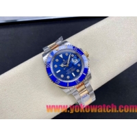 ロレックスコピー サブマリーナー（SUB）40mm 126613LB-D“間金・ダイヤモンド・ブルー・ベゼル＋ブルー・ダイヤル＋ステンレススチール＆ゴールドケース＋オイスターブレスレット” メンズ専用モデル