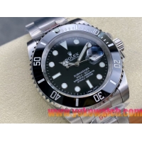ロレックスコピー サブマリーナー（SUB）40mm 126610LN“ブラック・ベゼル＋ブラック・ダイヤル＋ステンレススチールケース＋オイスターブレスレット” メンズ専用モデル