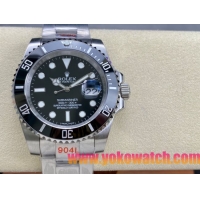 ロレックスコピー サブマリーナー（SUB）40mm 126610LN“ブラック・ベゼル＋ブラック・ダイヤル＋ステンレススチールケース＋オイスターブレスレット” メンズ専用モデル