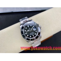 ロレックスコピー サブマリーナー（SUB）40mm 126610LN“ブラック・ベゼル＋ブラック・ダイヤル＋ステンレススチールケース＋オイスターブレスレット” メンズ専用モデル