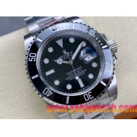 ロレックスコピー サブマリーナー（SUB）41mm 126610LN“ブラック・ベゼル＋ブラック・ダイヤル＋ステンレススチールケース＋オイスターブレスレット” メンズ専用モデル