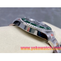 ロレックスコピー サブマリーナー（SUB）41mm 126610LV“グリーン・ベゼル＋ブラック・ダイヤル＋ステンレススチールケース＋オイスターブレスレット” メンズ専用モデル