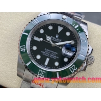 ロレックスコピー サブマリーナー（SUB）41mm 126610LV“グリーン・ベゼル＋ブラック・ダイヤル＋ステンレススチールケース＋オイスターブレスレット” メンズ専用モデル