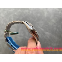 ロレックスコピー・ワールドタイマー（DIW）40mm 5185R“グリーン・ダイヤル＋ローズゴールドベゼル＋ステンレススチールケース＋オイスターブレスレット” メンズ専用モデル