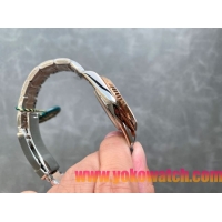 ロレックスコピー・スカイダイバー（SKY-DWELLER）40mm 326138“ブラウン・ダイヤル＋イエローゴールドベゼル＋ステンレススチールブレスレット” メンズ専用モデル