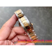 ロレックスコピー・スカイダイバー（SKY-DWELLER）40mm 326138“ブラック・ダイヤル＋イエローゴールドベゼル＋ステンレススチールブレスレット” メンズ専用モデル