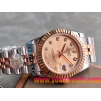 ロレックスコピー・デイトジャスト（DATEJUST）31mm 279171“シャンパン・ダイヤル＋ローズゴールドベゼル＋ステンレススチール＆ローズゴールドブレスレット” レディース専用モデル