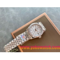 ロレックスコピー・デイトジャスト（DATEJUST）31mm 279160“ダイヤモンドベゼル＋ピンクダイヤル＋ステンレススチールブレスレット” レディース専用モデル