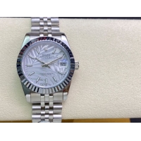 ロレックスコピー・デイトジャスト（DATEJUST）31mm 279160R“全ステンレススチール仕様＋三角坑紋ベゼル＋バーインデックス＋アイスウェーブダイヤル” レディース専用モデル